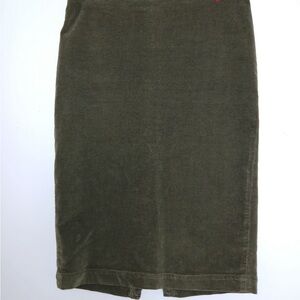Olive Green Women's Skirt